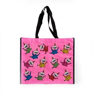 Rosa laminerte polypropylenposer