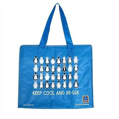 PP vevd logo trykt kjølevesker